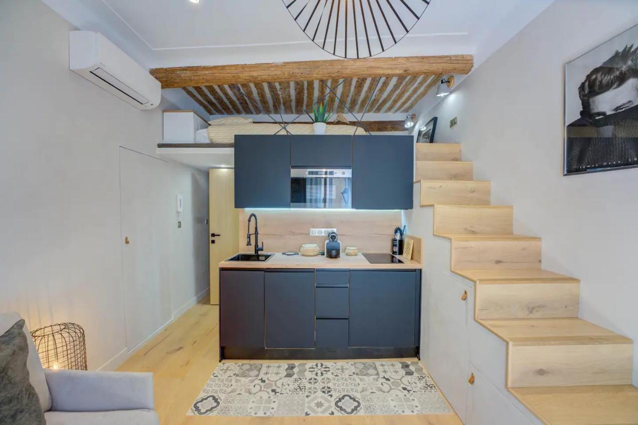 Duplex Studio Apt Mezzanine Near Shops & Cafes Antibes Zewnętrze zdjęcie